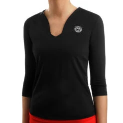 BIDI BADU Ariana Tech V-Neck Long Sleeve Women -Tennis Discount Store 00477000 13
