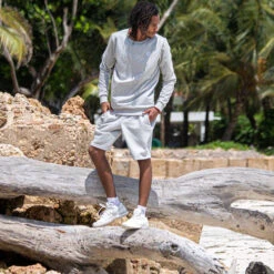 BIDI BADU Chaka Basic Crew Sweatshirt Men -Tennis Discount Store 00704000 65