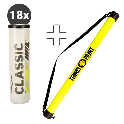 Classic Tennisball 18x 4 Ball Tube Plus Ball Tube 8 Classic Tennisball 18x 4 Ball Tube Plus Ball Tube -Tennis Discount Store 0124900000 000 2