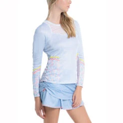Chambray Blossom Long Sleeve Women 18 Chambray Blossom Long Sleeve Women -Tennis Discount Store 01353000 15