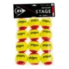Dunlop Mini Tennis Stage 3 Red 12 Pack -Tennis Discount Store 0163400000 000