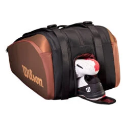 Wilson Super Tour Pro Staff V14 Racket Bag 15 Pack -Tennis Discount Store 0232800000 10