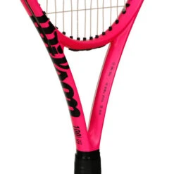 Wilson Clash 100L V2.0 Bright Neon Pink Tour Racket 12 Wilson Clash 100L V2.0 Bright Neon Pink Tour Racket -Tennis Discount Store 04005000 10