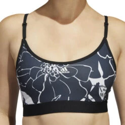 ADIDAS Training Flower Light-Support Sports Bras Women 14 ADIDAS Training Flower Light-Support Sports Bras Women -Tennis Discount Store 17107000 18