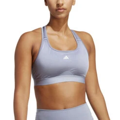 ADIDAS PowerReact Training Medium-Support Bra Sports Bras Women -Tennis Discount Store 17841000 13
