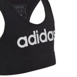 ADIDAS Linear Logo Cotton Sports Bras Girls -Tennis Discount Store 18115000 11