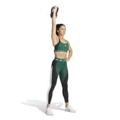 ADIDAS PWI Medium-Sport Tech-Fit Color Block Sports Bras Women -Tennis Discount Store 18520000 15