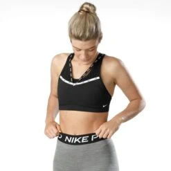 Nike Dri-Fit Swoosh Strappy Logo Sports Bras Women -Tennis Discount Store 54013000 10